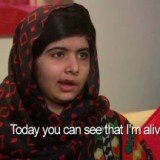 Malala Yousafzai described how a fund has been set up in her name to help all children get an education