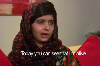 Malala Yousafzai described how a fund has been set up in her name to help all children get an education