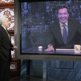 A new report says the upcoming 2013-2014 season will be Jay Leno's last behind the desk of The Tonight Show before he's replaced by Jimmy Fallon