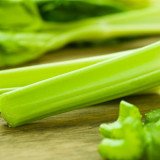 Celery is often proposed as a negative calorie food due to its low calorie count, high water density, and impressive fibre content