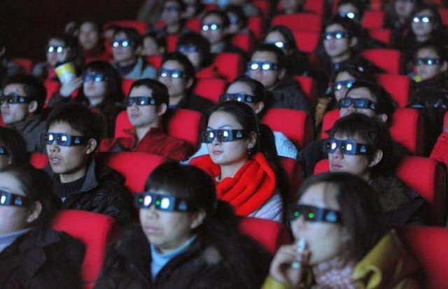 China has become the world's second-biggest movie market in 2012