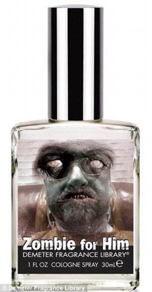 Demeter Zombie for Him cologne smells like forest floor with notes of mushrooms, dried leaves, mildew, moss and earth