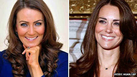 Kate Middleton lookalike Heidi Agan has "become pregnant" to maintain accuracy