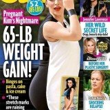 Kim Kardashian squashed rumors that she had hit the whopping 200 lbs mark so far in her pregnancy