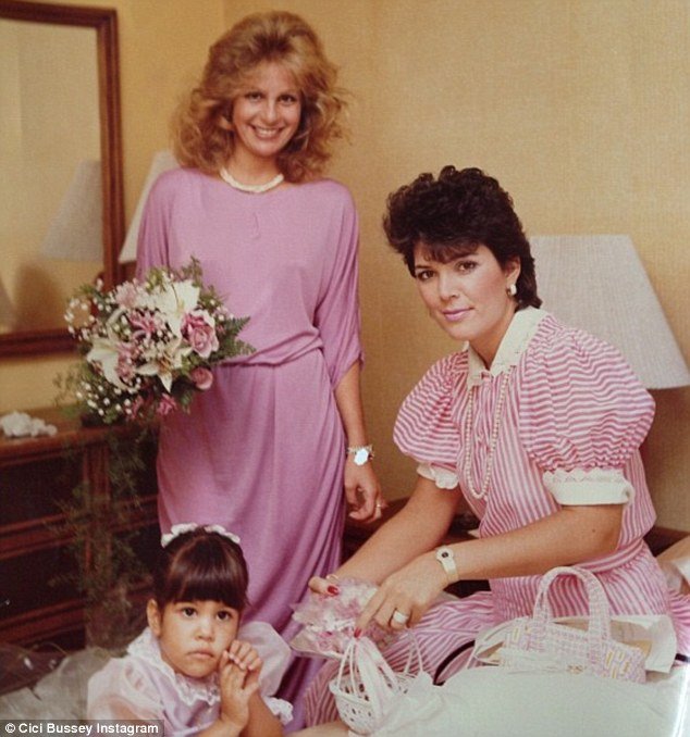 Kris Jenner appears to remain remarkably unchanged in a 30-year old family photo shared by her cousin Cici Bussey on Twitter