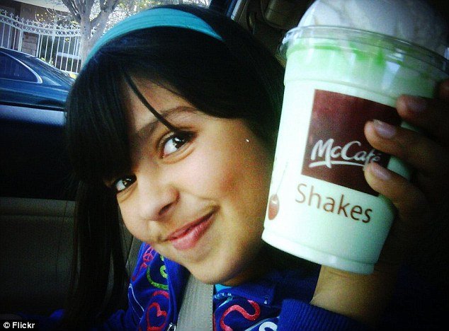 McDonald's celebrates St. Patrick's Day each year with their famous minty-green Shamrock Shake, which contains a whopping 820 calories