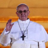 Pope Francis I has begun his first day at the helm of the Catholic Church, attempting to set out his vision for his papacy amid a testing schedule