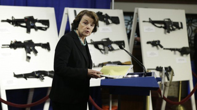 Senator Dianne Feinstein said she might put forward the assault weapons proposal, similar to a previous one she sponsored that expired in 2004, as an amendment to the bill