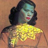 Vladimir Tretchikoff's Chinese Girl portrait is thought to be the world's most reproduced painting