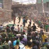 An eight-storey building collapsed in the Bangladeshi capital, Dhaka, killing at least 70 people and injuring other 200
