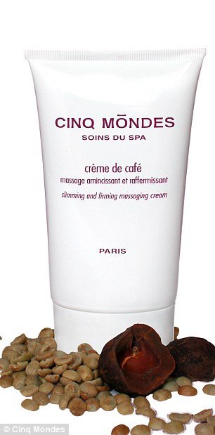 Cinq Mondes Slimming Coffee Cream is made from coffee beans and promises to banish cellulite by breaking down fat and draining away toxins