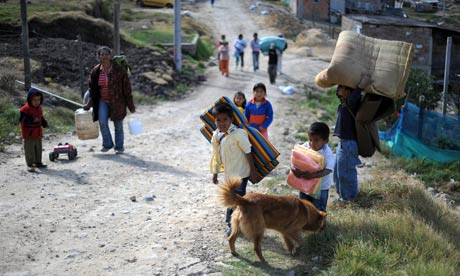 For the fourth year running, Colombia has the highest number of internally displaced people, according to the IDMC annual report for 2012