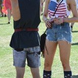 Ireland Baldwin was joined by her boyfriend Slater Trout at Coachella festival