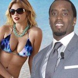 Kate Upton was apparently spotted kissing P Diddy at Miami Beach nightspot Club LIV