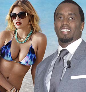 Kate Upton was apparently spotted kissing P Diddy at Miami Beach nightspot Club LIV