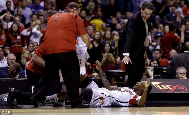 Kevin Ware has suffered a horrific leg fracture that left the bone in his right leg protruding on live TV during NCAA Tournament game 
