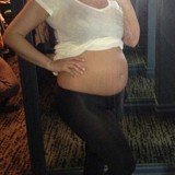 Kim Kardashian wanted to assert her new status as mother-to-be with a Twitter picture of her pregnant belly