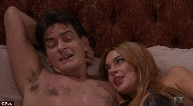 Lindsay Lohan's long awaited Anger Management episode with Charlie Sheen finally aired on Thursday