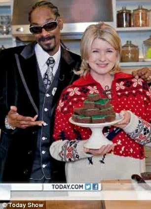 Martha Stewart has revealed on Today Show how she struck up her unlikely friendship with Snoop Dogg by baking brownies together