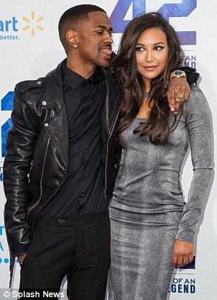 Naya Rivera and her new boyfriend Big Sean made their official debut as a couple at the premiere of new movie 42 in Los Angeles
