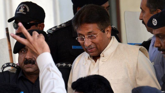 Pervez Musharraf has been arrested and will be held under house arrest in Islamabad for two days