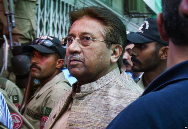 Pervez Musharraf has been remanded in judicial custody for two weeks over claims he illegally detained judges in 2007