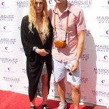 Rumer Willis and Jayson Blair at Marquee Dayclub opening weekend celebration in Las Vegas