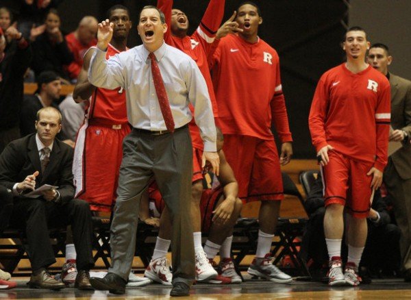 Rutgers University has sacked head basketball coach Mike Rice over footage of him physically abusing players and screaming homophobic slurs