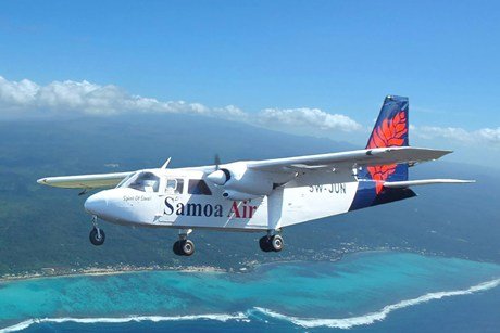 Samoa Air boss Chris Langton defends the airline's decision to start charging passengers according to their weight