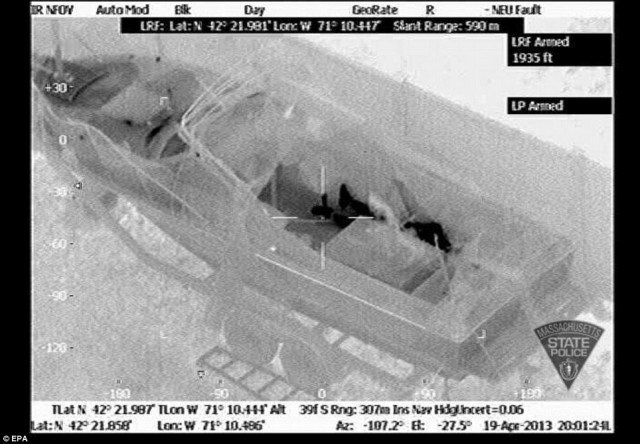 State-of-the-art thermal imaging cameras helped police track Dzhokhar Tsarnaev while he hid on David Henneberry's boat in Watertown 