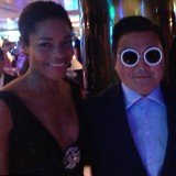 Among the celebrities duped by Psy impostor was Skyfall actress Naomie Harris