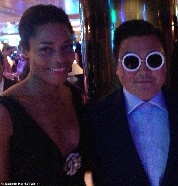Among the celebrities duped by Psy impostor was Skyfall actress Naomie Harris
