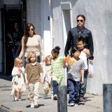 Angelina Jolie kept her family life as normal as possible for the sake of her children as she underwent a double mastectomy