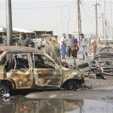 At least 54 people have been killed and many others injured in a series of car bomb attacks in Iraqi cities Baghdad, Basra and Samarra