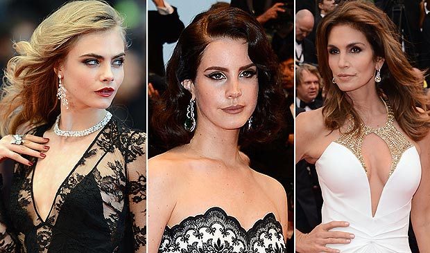 Celebrities choosing Chopard's gems for their red carpet appearances at this year's Cannes festival include Cara Delevigne, Lana Del Rey and Cindy Crawford