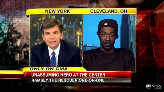 Cleveland hero Charles Ramsey appeared on Good Morning America on Wednesday morning in his latest interview