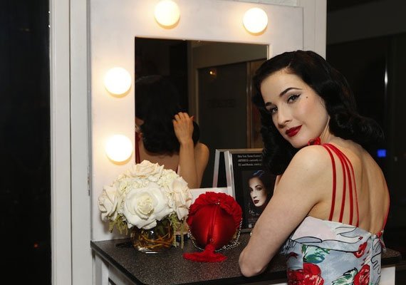 Dita Von Teese admitted that the number of beauty products that she uses regularly goes in to the hundreds
