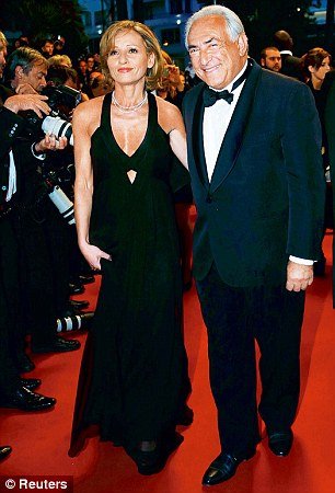 Dominique Strauss-Kahn has appeared in public for the first time with his new girlfriend Myriam L’Aouffir on the red carpet at Cannes Film Festival 2013