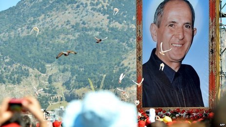 Don Giuseppe Puglisi has been beatified in a ceremony attended by 50,000 people in Sicily