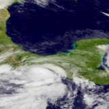 Hurricane Barbara has been lashing parts of Mexico's Pacific coast after making landfall near Salina Cruz