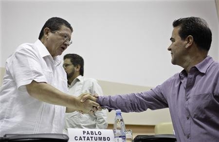 Left-wing FARC rebels and the Colombian government have agreed on land reform, after more than six months of peace talks