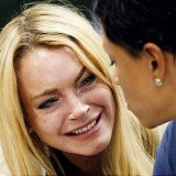 Lindsay Lohan was reportedly crying hysterically as she finally headed off to court ordered rehab on Wednesday