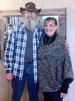 Si Robertson and his wife Christine