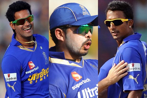 Three Indian cricketers have been arrested over allegations of spot-fixing in the Indian Premier League 