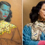 Vladimir Tretchikoff's portrait Chinese Girl, often referred to as The Green Lady, was sold for almost $1.5 million at auction in London