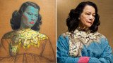 Vladimir Tretchikoff's portrait Chinese Girl, often referred to as The Green Lady, was sold for almost $1.5 million at auction in London
