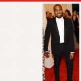 Vogue hailed Kanye West for his exemplary sartorial prowess, but very deliberately cropped pregnant Kim Kardashian from the shot