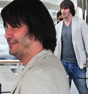 When Keanu Reeves hit the Cannes scene on Sunday, it came as a shock to see the Hollywood hunk look anything less than handsome