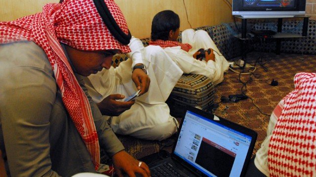 A Saudi court has sentenced seven cyber activists to between five to 10 years in prison for inciting protests, mainly by using Facebook