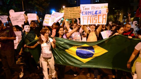 Brazilian government has failed to halt nationwide protests, despite reversing the public transport fare increases that sparked the unrest